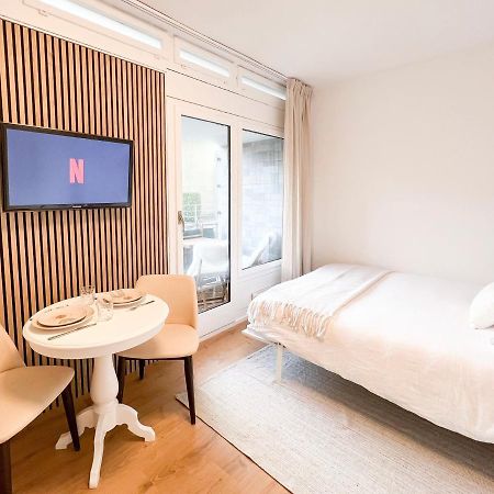 Bright Tiny Studio - Shared Pool & Sauna - Free Parking - Air Condition Muralto Kültér fotó