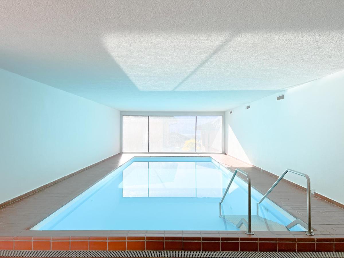Bright Tiny Studio - Shared Pool & Sauna - Free Parking - Air Condition Muralto Kültér fotó